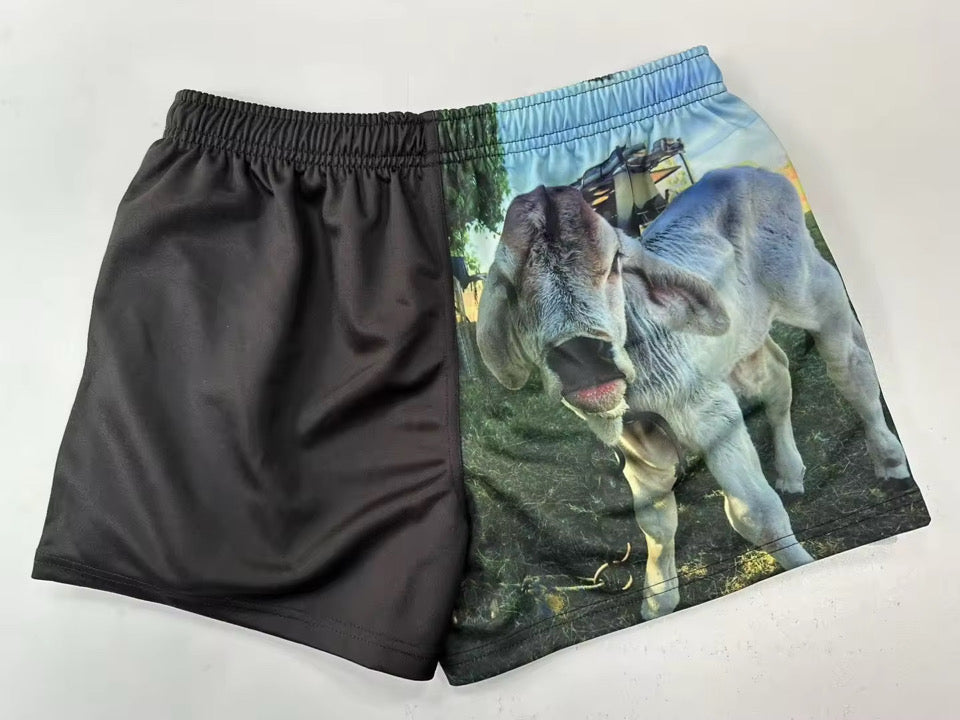 ADULTS Brahman footy shorts 4XL-6XL ONLY