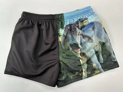 ADULTS Brahman footy shorts 4XL-6XL ONLY