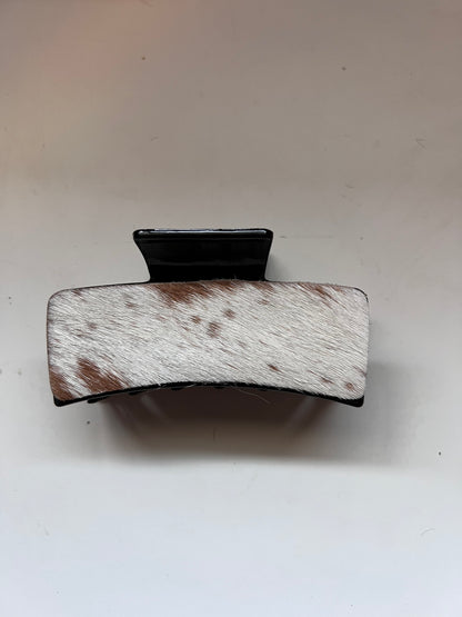 Cowhide claw clip #32