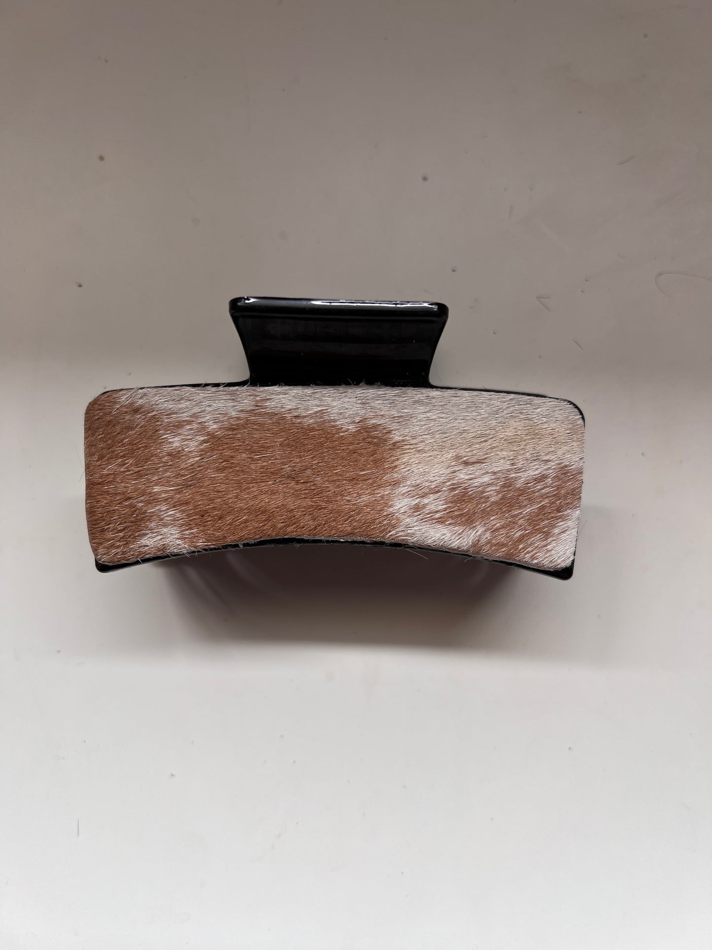 Cowhide claw clip #14