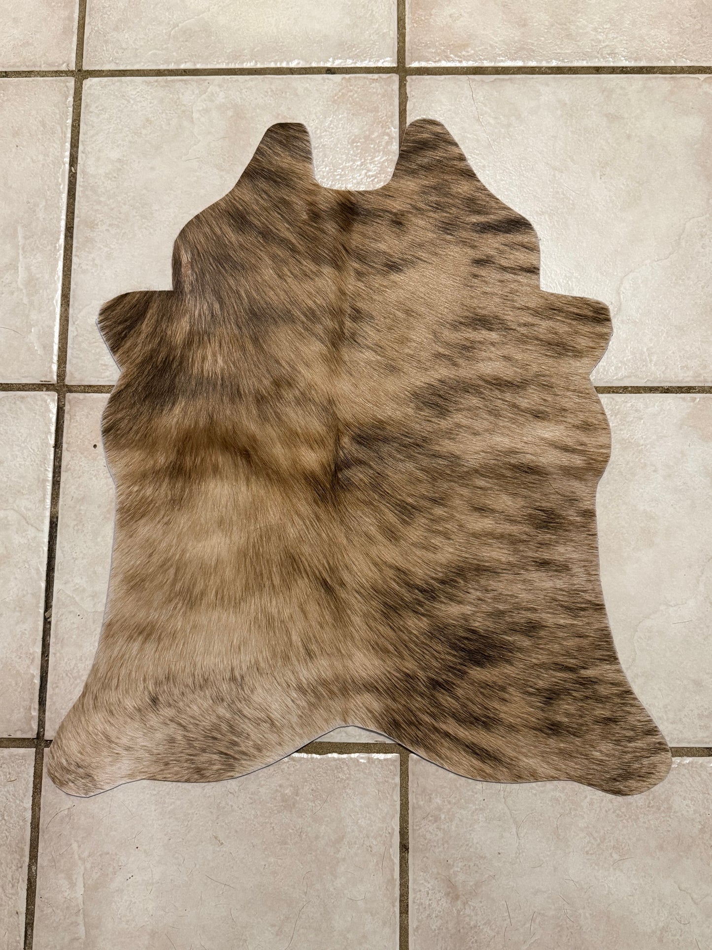 Mini cowhide rug #7