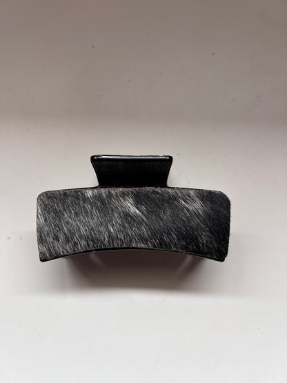 Cowhide claw clip #15