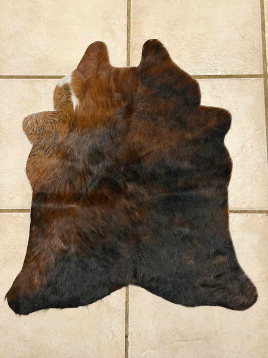 Mini cowhide rug #31