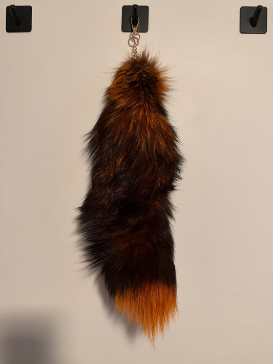 Fox tail keyring #4
