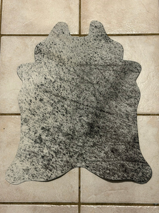 Mini cowhide rug #27