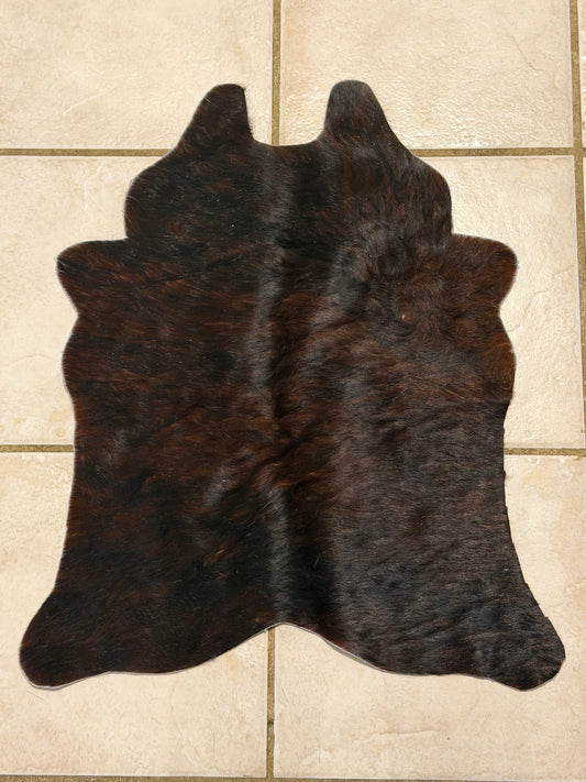 Mini cowhide rug #32