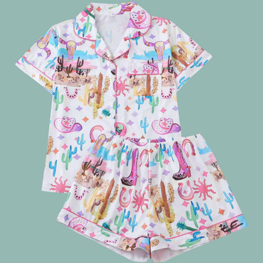 Desert cowgirl PJ set