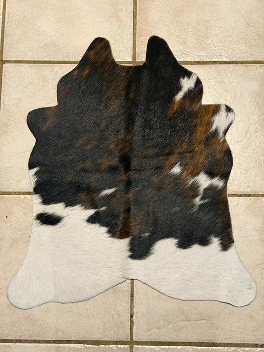 Mini cowhide rug #22