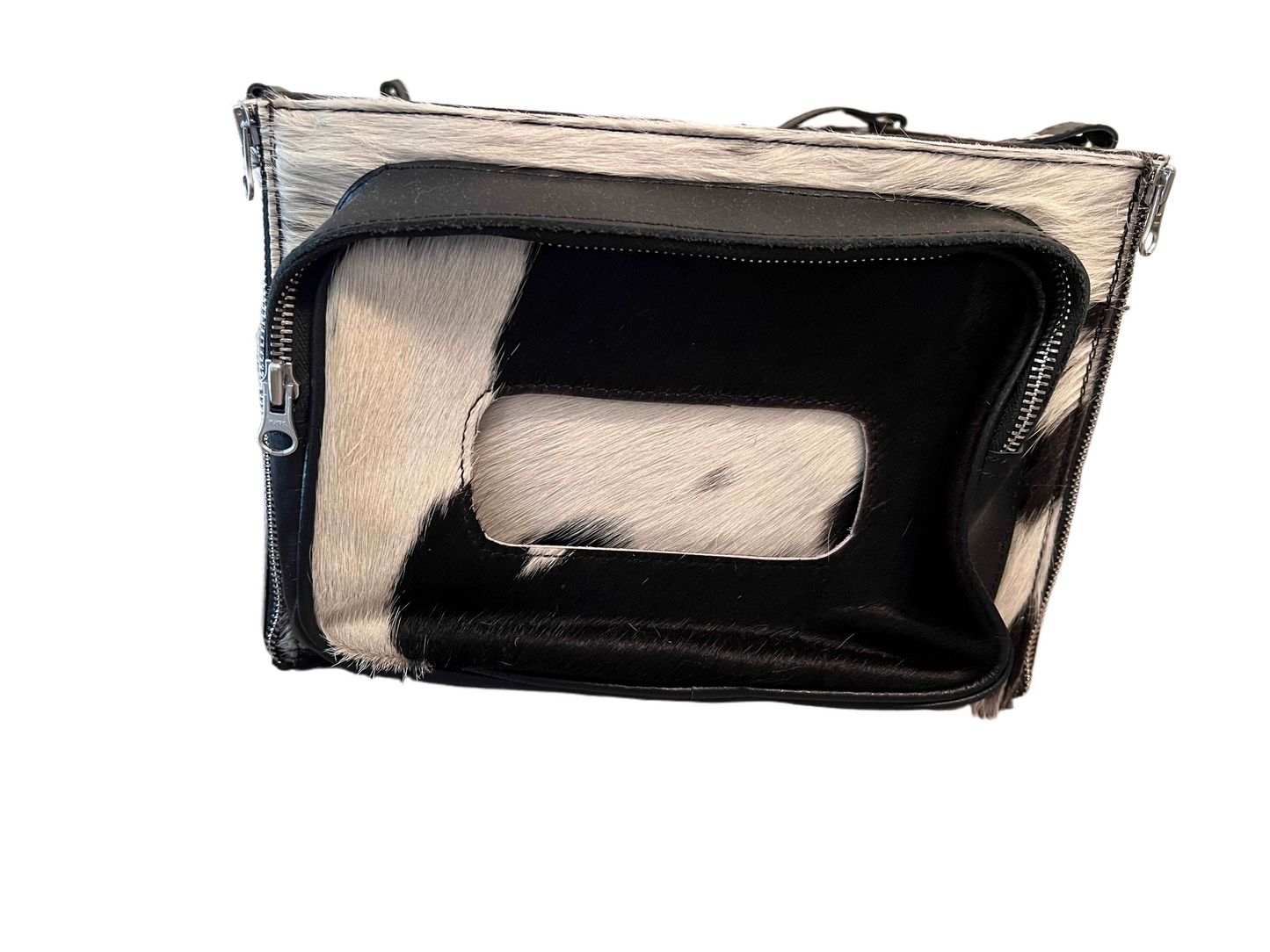 Cowhide caddy/organiser #2