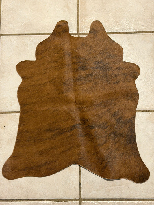 Mini cowhide rug #34