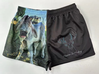 ADULTS Brahman footy shorts 4XL-6XL ONLY
