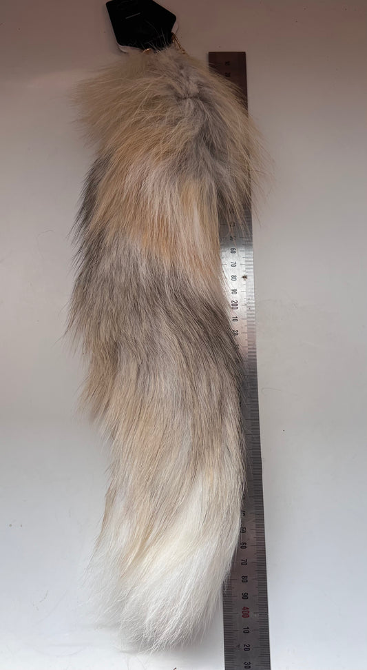 Fox tail keyring #1