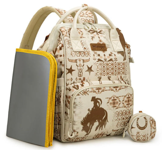 PRE ORDER - Wrangler nappy bag COWBOY