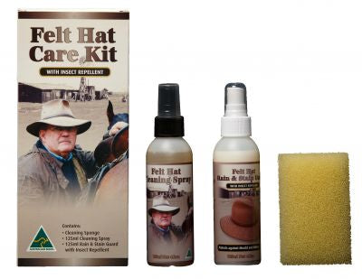 Felt hat care kit