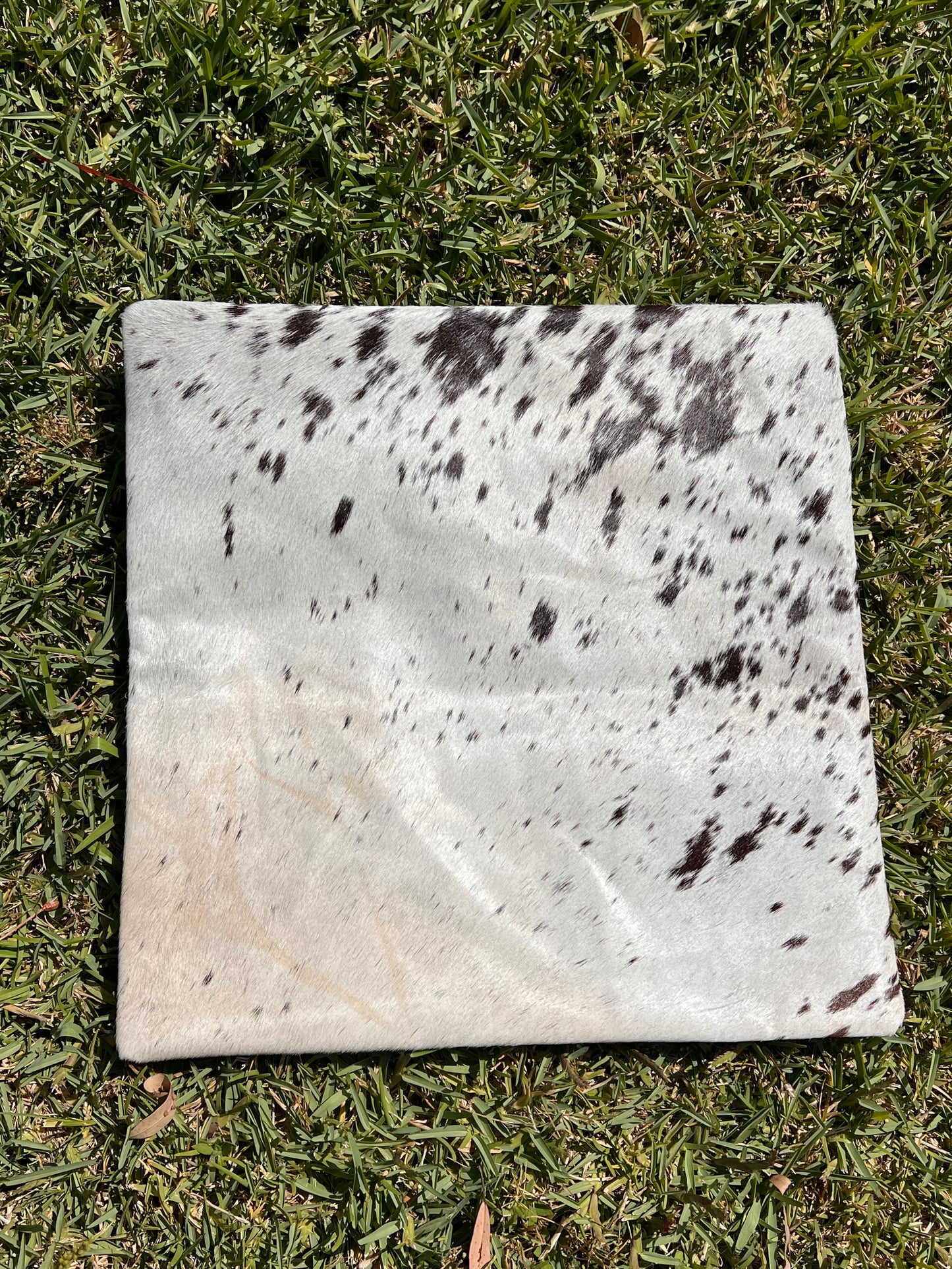 SECONDS Cowhide cushion cover #3