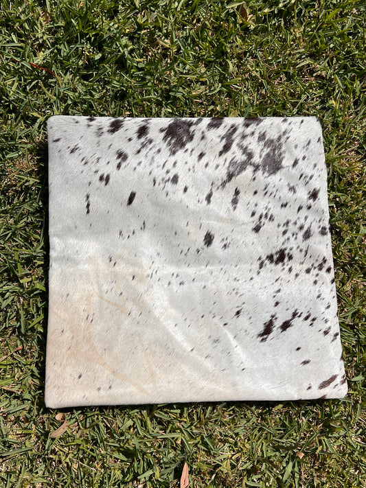 SECONDS Cowhide cushion cover #3