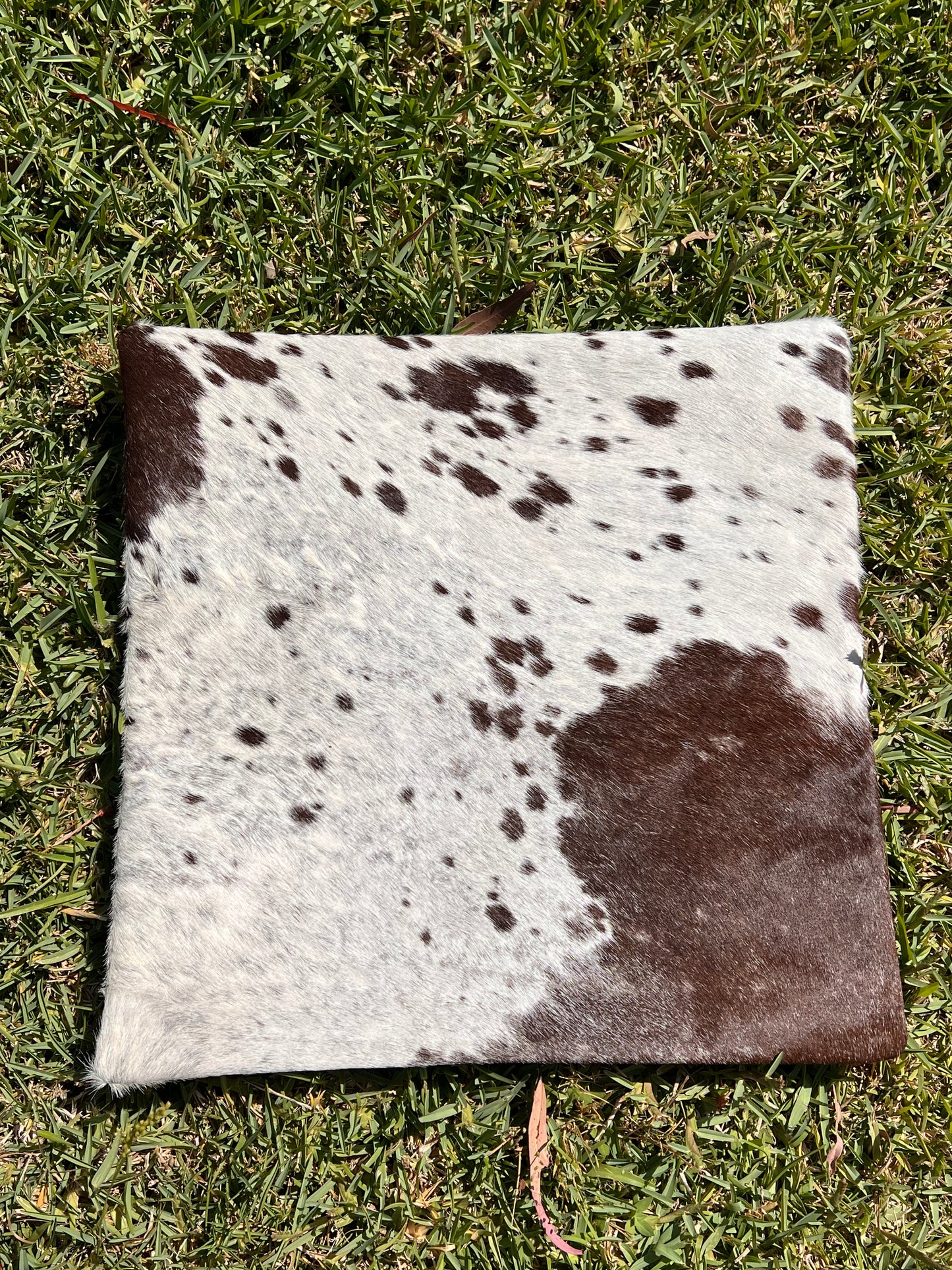 SECONDS Cowhide cushion cover #5