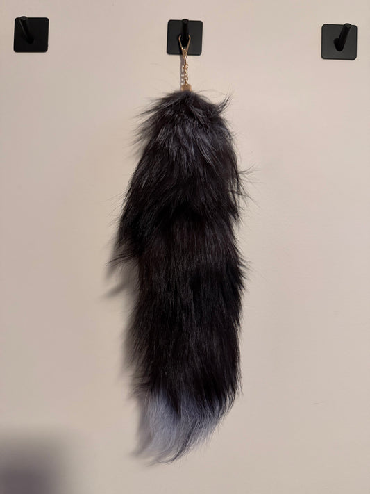 Fox tail keyring #9