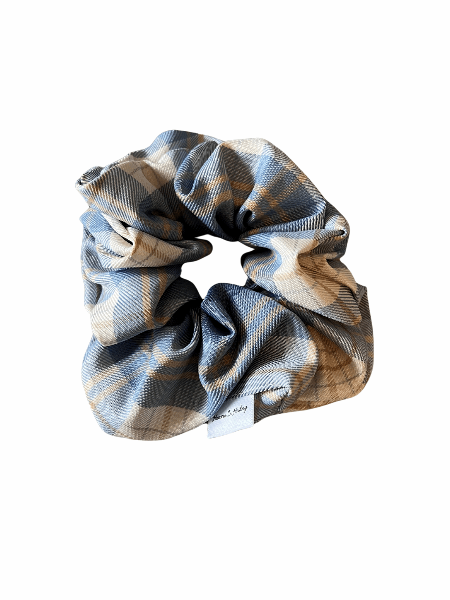 Plaid scrunchie #3