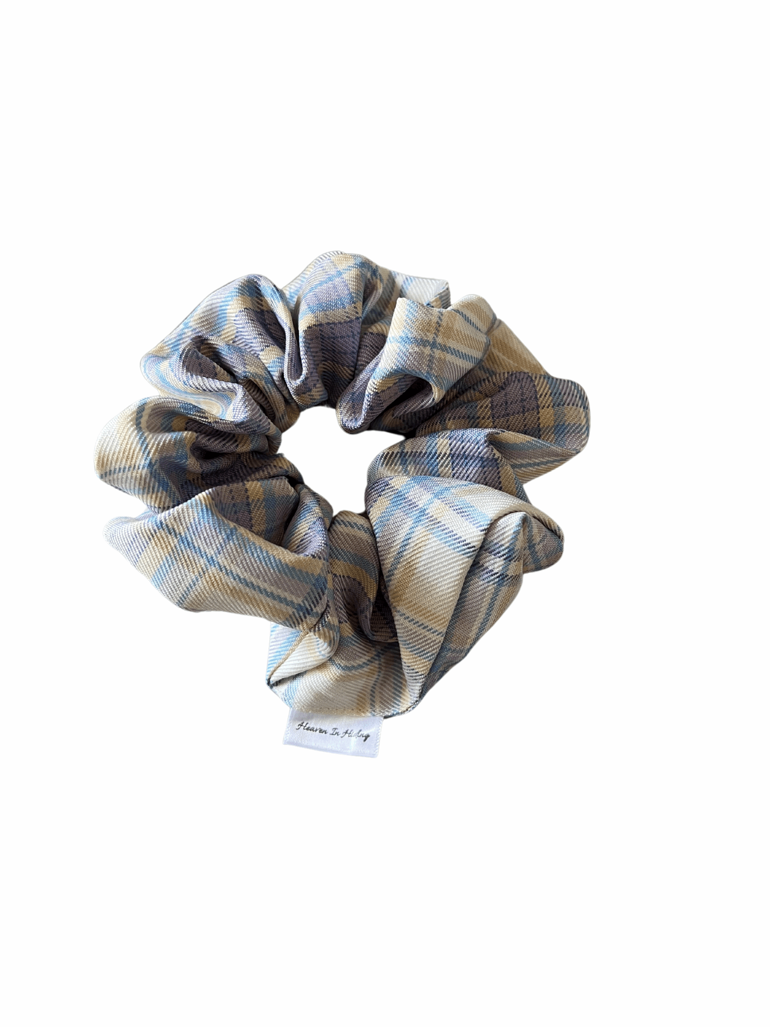 Plaid scrunchie #5