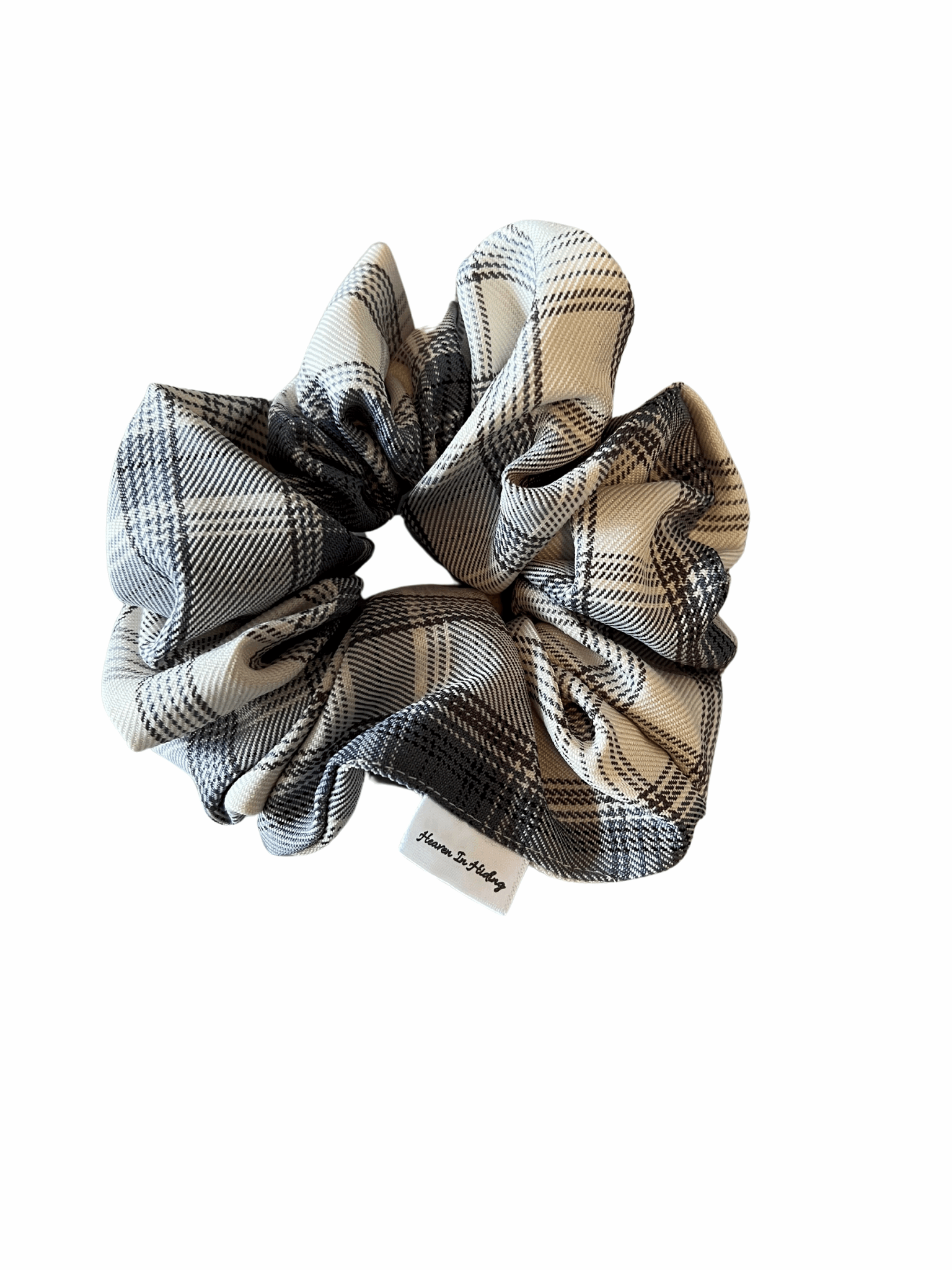 Plaid scrunchie #7