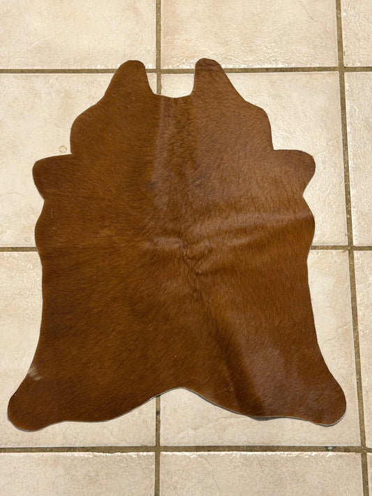 Mini cowhide rug #5