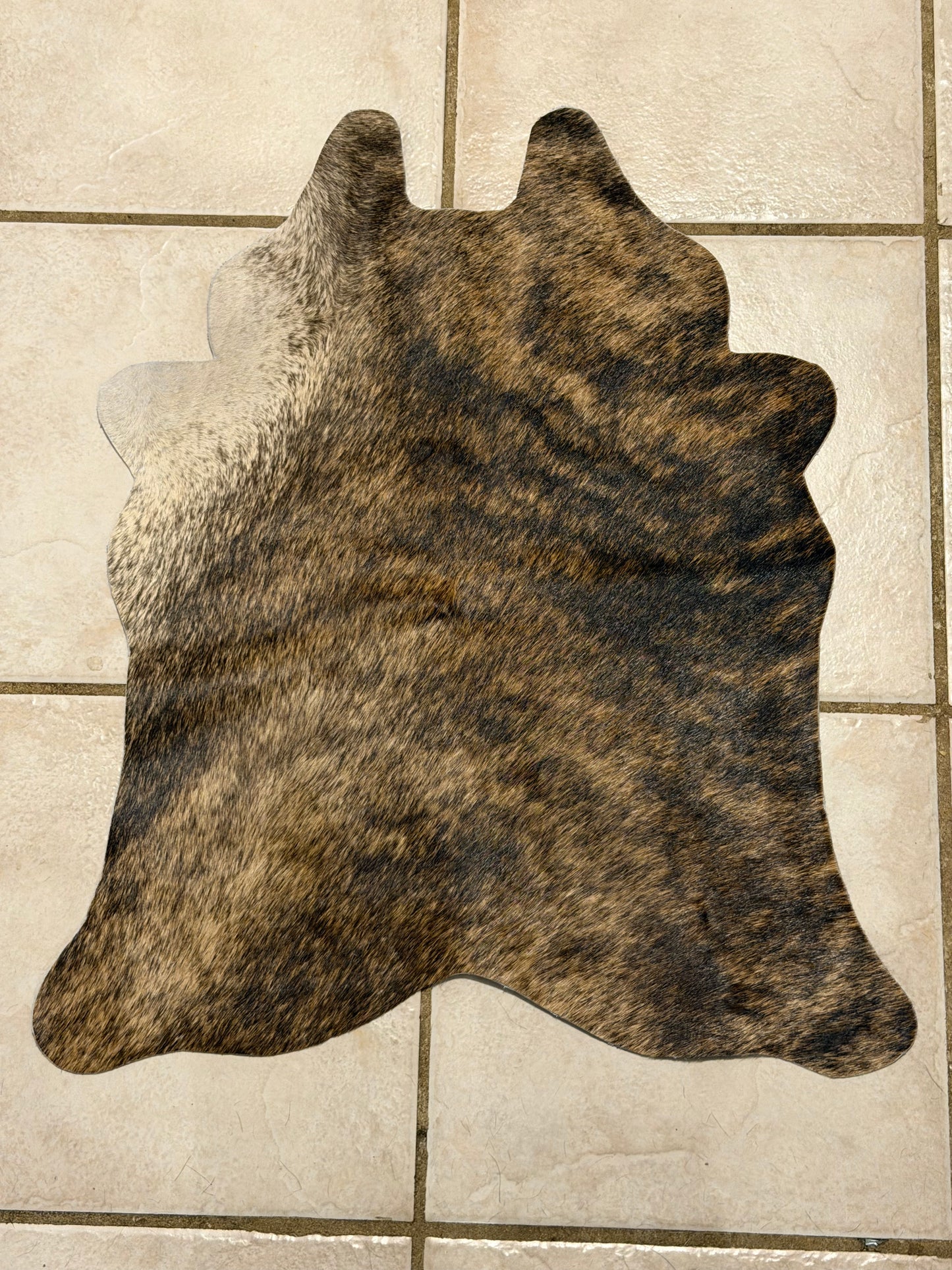 Mini cowhide rug #40