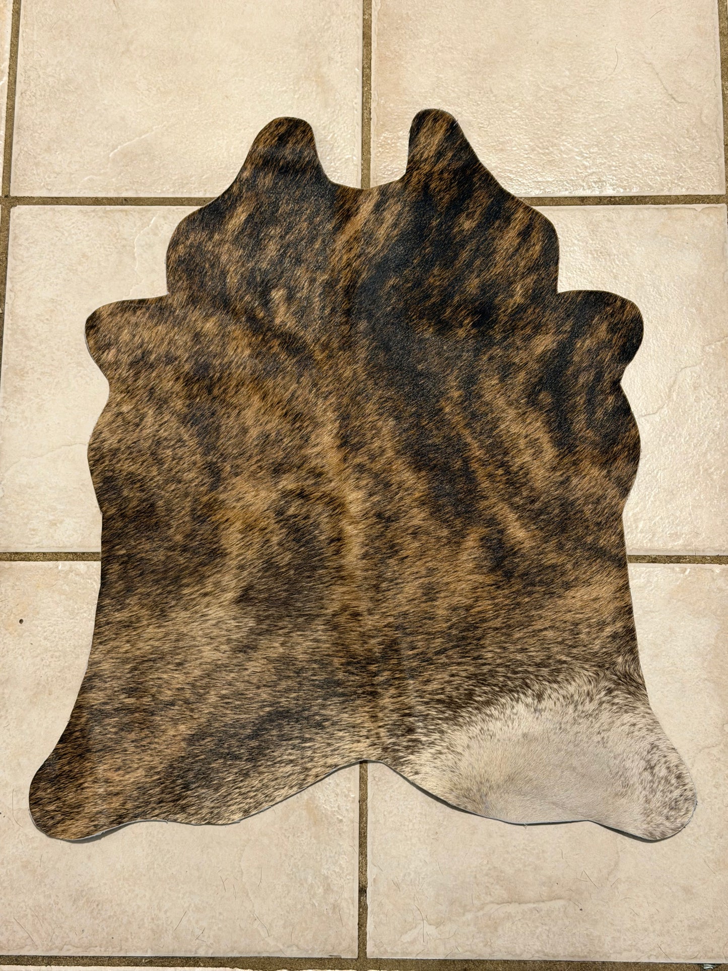 Mini cowhide rug #42