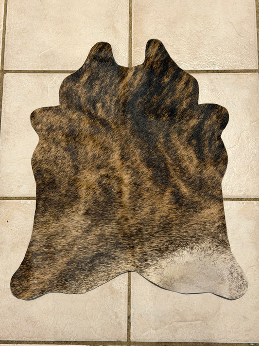 Mini cowhide rug #12
