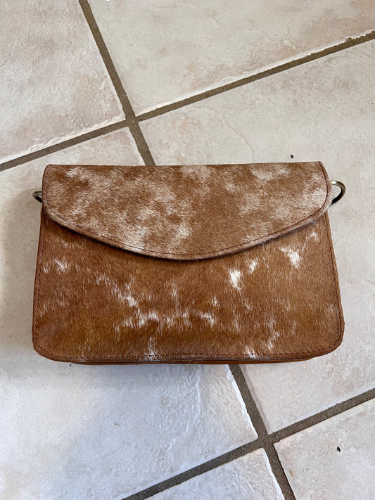 Cowhide crossbody #1