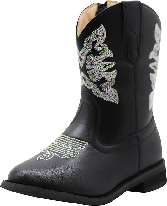Toddler Cowboy Boot - Black SIZE 7-9 ONLY